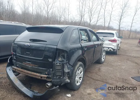 2013 Ford Edge Sel z USA, uszkodzony, nr VIN 2FMDK4JC5DBB95847